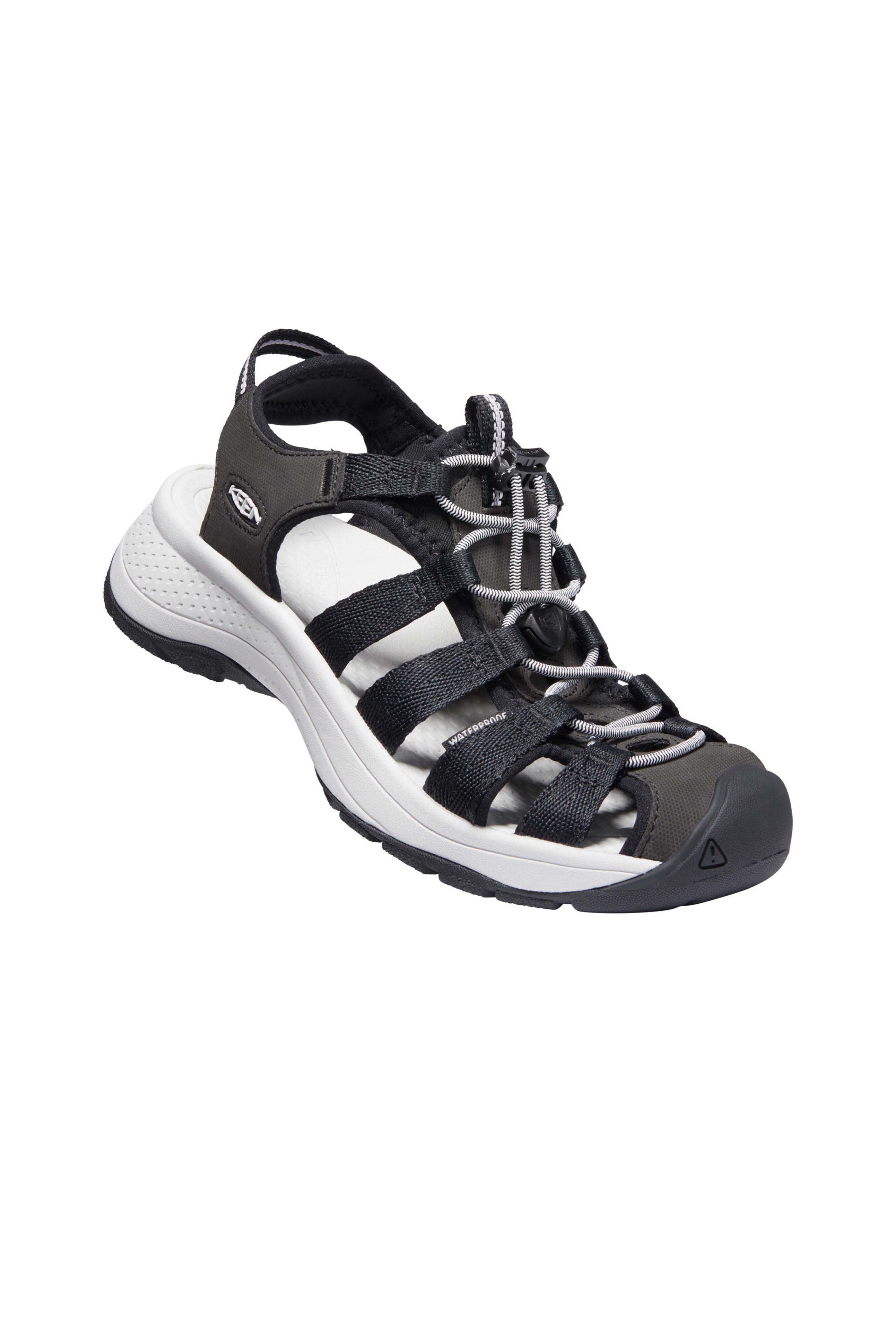 Keen black womens sandals top