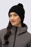 Macpac Frore Merino Blend Beanie, Black, hi-res