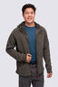 Macpac Mens Mountain Hooded Fleece Jacket, Deep Depths, hi-res