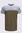 Macpac Patch Panel Fairtrade Organic Cotton Tee — Men's , Winter Moss/Grey Marle, hi-res