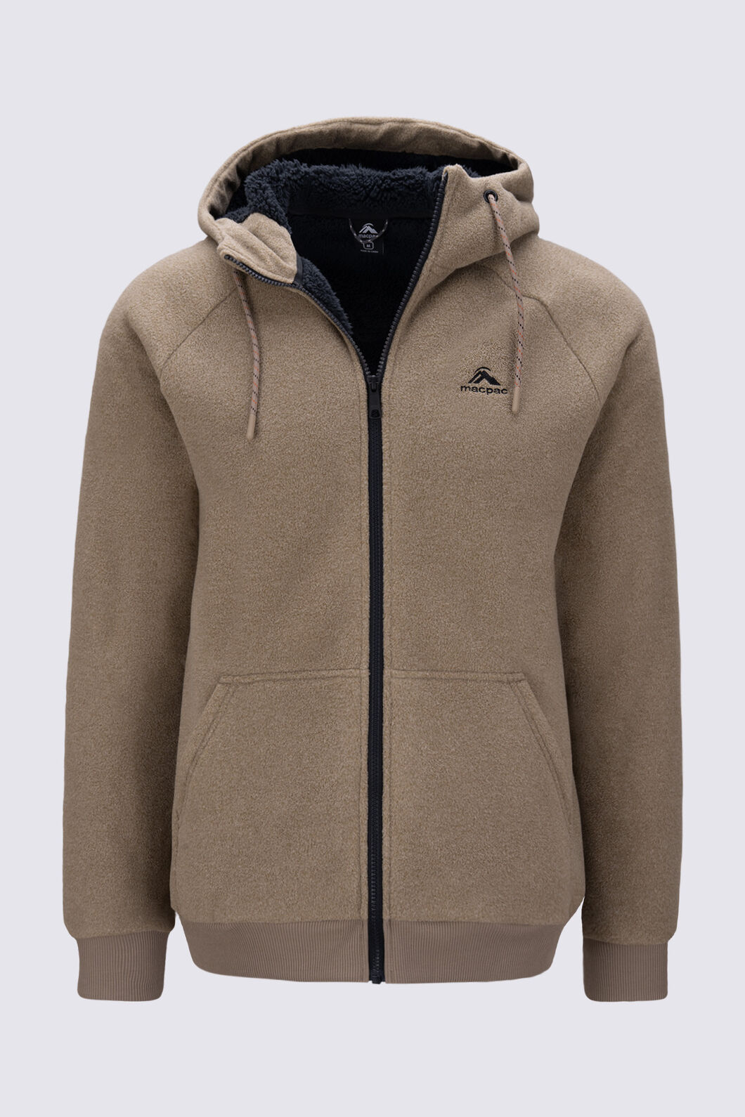 Macpac Men&rsquo;s Skyline Hoodie, Flint Stone Marle, hi-res