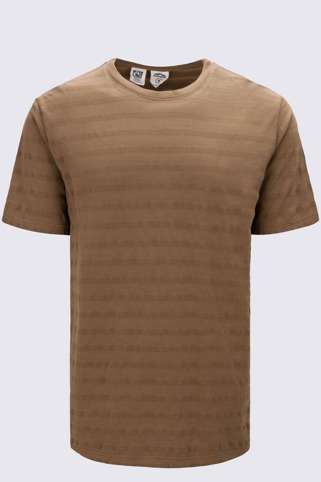 Macpac Men's Sandstone Short Sleeve T-Shirt, Kangaroo, hi-res