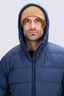 Macpac Men's Halo Hooded Down Jacket ♺, Navy Iris, hi-res