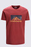 Macpac Men's Wilderness T-Shirt, Spiced Apple, hi-res