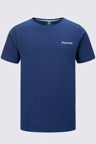 Macpac Kids' Whimsical Journey Fairtrade Organic Short Sleeve T-Shirt, Oceana, hi-res