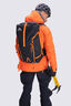 Macpac Pursuit AzTec® 40L Alpine Backpack, Black/Red Orange, hi-res