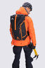 Macpac Pursuit AzTec® 40L Alpine Backpack, Black/Red Orange, hi-res