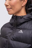 Macpac Women's Orbit Hooded Down Jacket, Black, hi-res