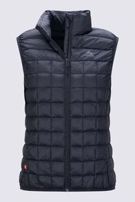 Macpac Women's Uber light Insulated Vest, Black, hi-res
