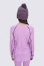 Macpac Kids' Geothermal Long Sleeve Top, Orchid, hi-res