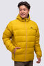 Macpac Men's Halo Hooded Down Jacket ♺, Gold Flake, hi-res