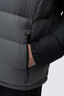 Macpac Men's Halo Hooded Down Jacket ♺, Black/Smoked Pearl, hi-res