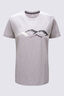 Macpac Women's McIntyre Mountains Fairtrade Organic Cotton Short Sleeve T-Shirt, Minimal Grey Marle, hi-res