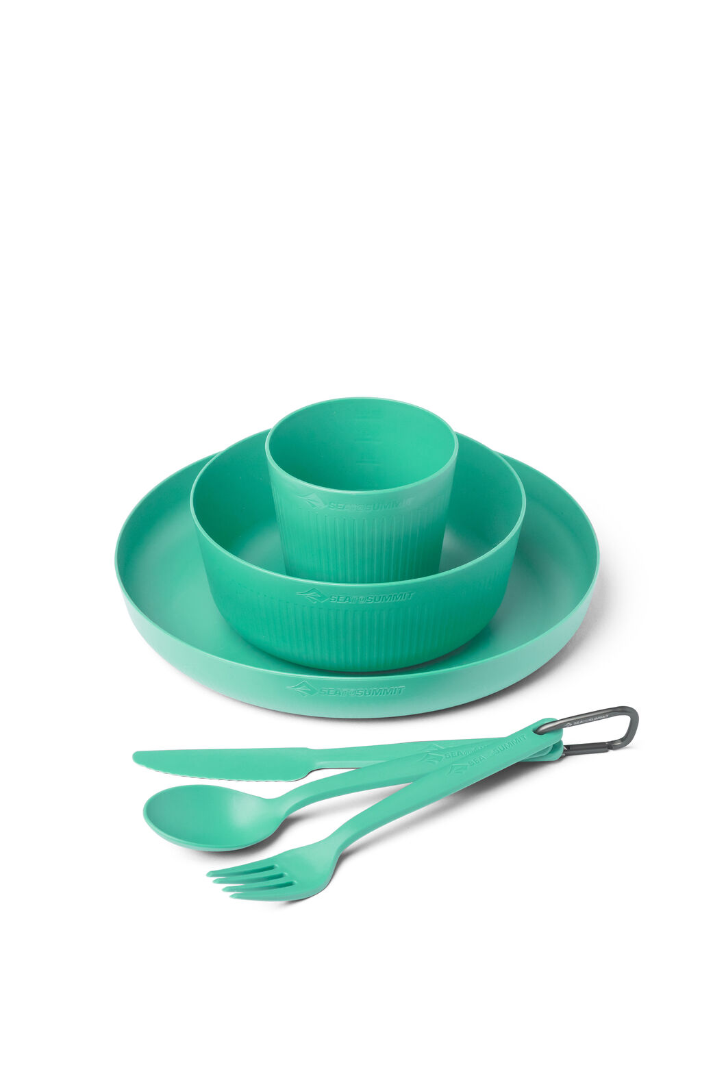 Sea to Summit Camp Dinnerware Set w/ Mesh Sack - [6 Piece] Cabbage, Cabbage, hi-res