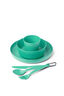 Sea to Summit Camp Dinnerware Set w/ Mesh Sack - [6 Piece] Cabbage, Cabbage, hi-res