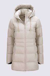 Macpac Women's Aurora Hooded Down Coat, Sand, hi-res