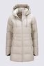 Macpac Women's Aurora Hooded Down Coat, Sand, hi-res