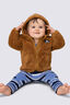 Macpac Baby Acorn Fleece Jacket, Golden Brown, hi-res
