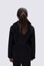 Macpac Kids' Sabre Hooded Softshell Jacket, Black, hi-res