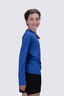 Macpac Kids' Cass Long-Sleeve T-Shirt, Dazzling Blue Marle, hi-res