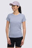 Macpac Women's Limitless T-Shirt, Silver Bullet, hi-res