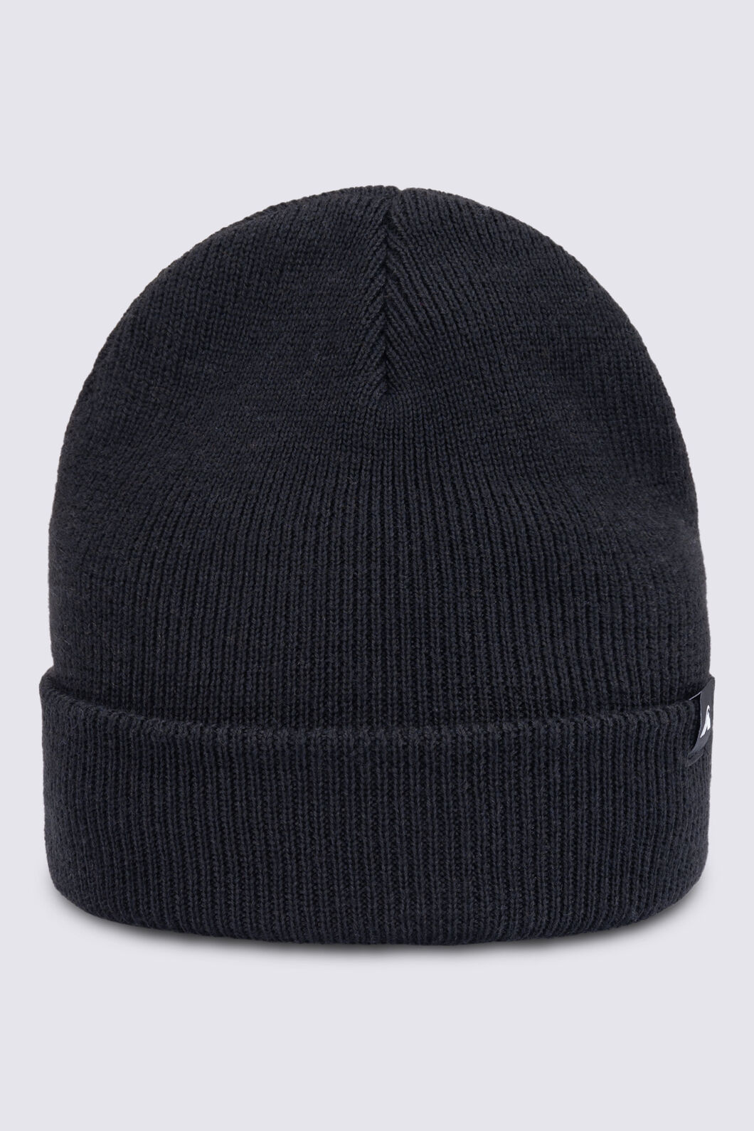 Macpac Thick Knit Beanie, Black, hi-res