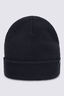 Macpac Thick Knit Beanie, Black, hi-res