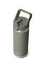 YETI&reg; Rambler&reg; Bottle with Straw Cap &mdash; 18 oz, Pampa Green, hi-res