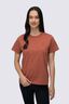 Macpac Women's Vintage Embroidered Fairtrade Organic Cotton T-Shirt, Chutney, hi-res
