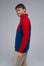 Macpac Men&rsquo;s Heritage Fleece Pullover, Salsa/Navy Peony, hi-res
