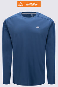 Macpac Men's Trail Long Sleeve T-Shirt, Ensign Blue, hi-res