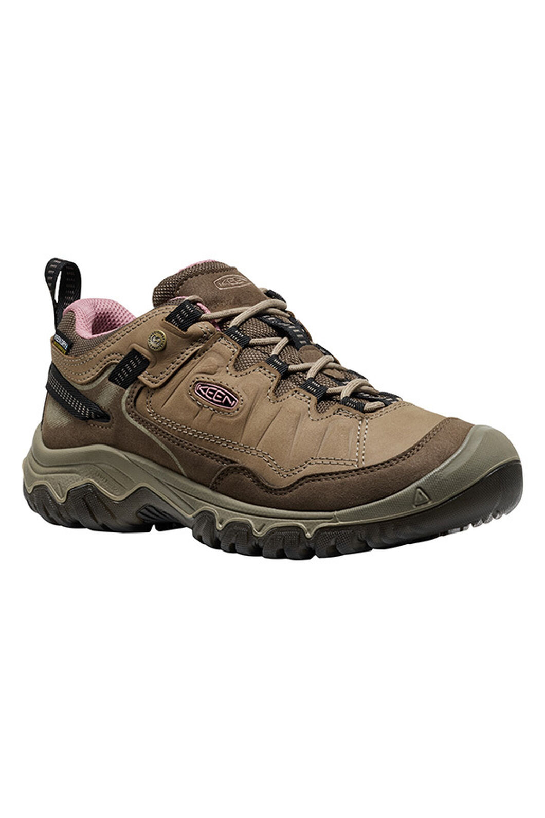 KEEN Women&rsquo;s Targhee IV Low Hiking Shoes, Brindle/Nostalgia Rose, hi-res