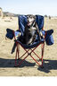 Macpac Cooler Armchair, Navy/Red, hi-res