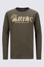 Macpac Kids&rsquo; Explorer Long-Sleeve T-Shirt, Grape Leaf, hi-res