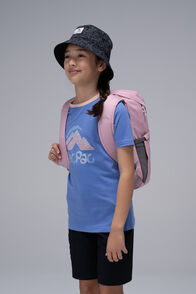 Macpac Kids' Winger Reversible Bucket Hat, Black/Asphalt Print/Black, hi-res