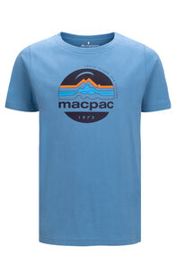 Macpac Kids' Retro T-Shirt, Niagara, hi-res