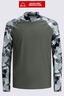Macpac Kids' Rash Top, Beetle/Camo Print, hi-res