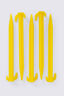 Macpac Beach Shelter Sand Peg Set, Yellow, hi-res