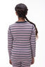 Macpac Kids' 220 Merino Long Sleeve Top, Cradle Pink Stripe, hi-res