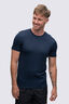 Macpac Men's Lyell 180 Merino T-Shirt, Navy, hi-res