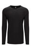 Macpac Men's 150 Merino Long Sleeve Top, Black, hi-res