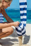 CoolCabanas Beach Shelter, Blue/White Stripe, hi-res