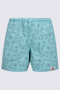 Macpac Men's Winger Shorts, Pool Blue Print, hi-res
