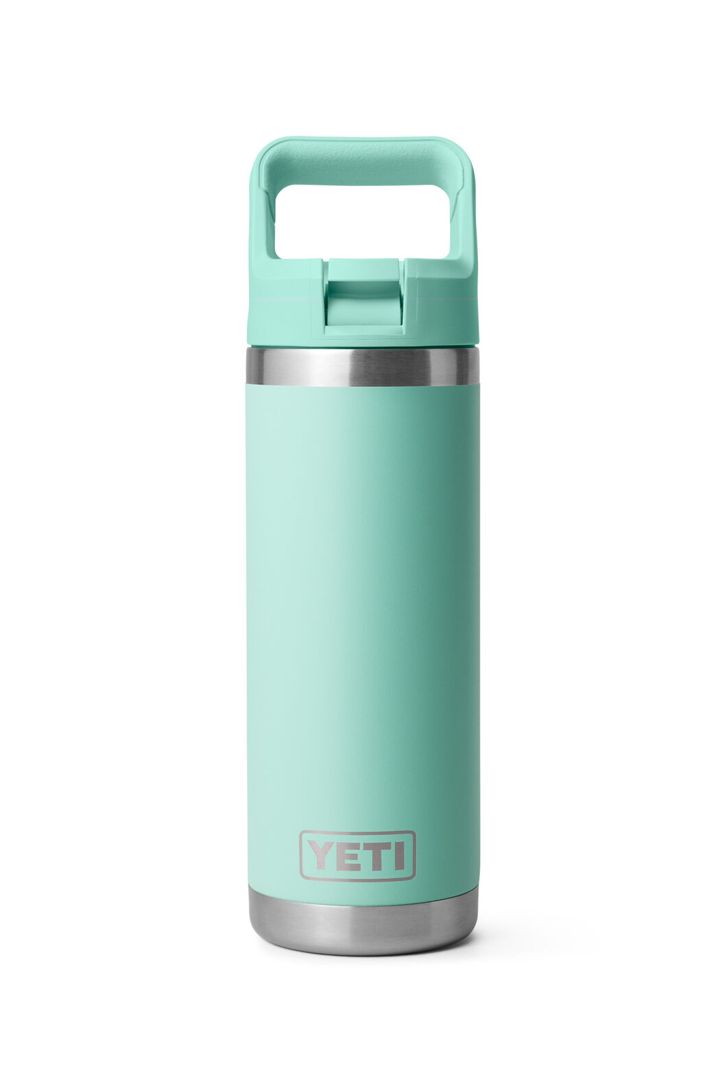 YETI&reg; Rambler&reg; Bottle with Straw Cap &mdash; 18 oz, SEAFOAM, hi-res