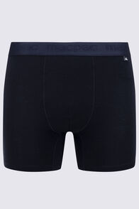 Macpac Men's 180 Merino Boxers, Black, hi-res