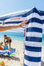 CoolCabanas Beach Shelter, Blue/White Stripe, hi-res