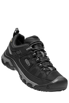 KEEN Men's Targhee EXP WP Hiking Shoes, Black/Steel Grey