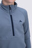 Macpac Kids' 280 Merino Pullover, Baritone Blue/Flint Stone, hi-res
