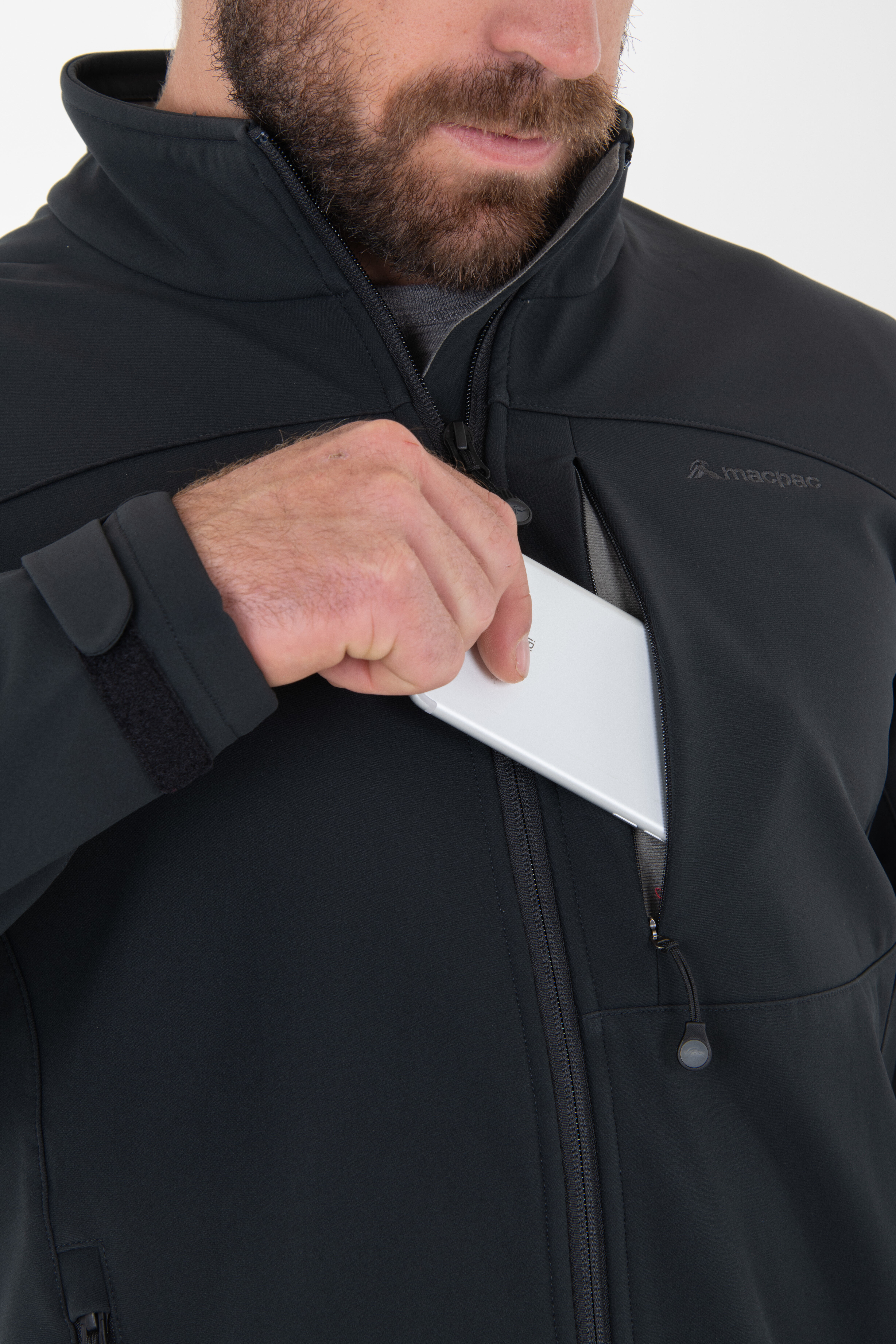 Macpac soft shell jacket on sale