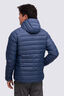 Macpac Men's Uber Light Hooded Down Jacket ♺, Insignia Blue/Baritone Blue, hi-res